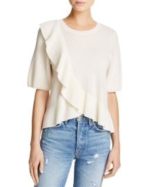 Joie Jayni Ruffled Cashmere Sweater at Bloomingdales